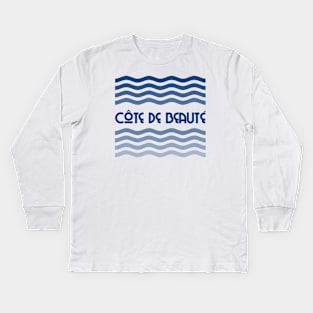 Cote de Beaute, France Kids Long Sleeve T-Shirt